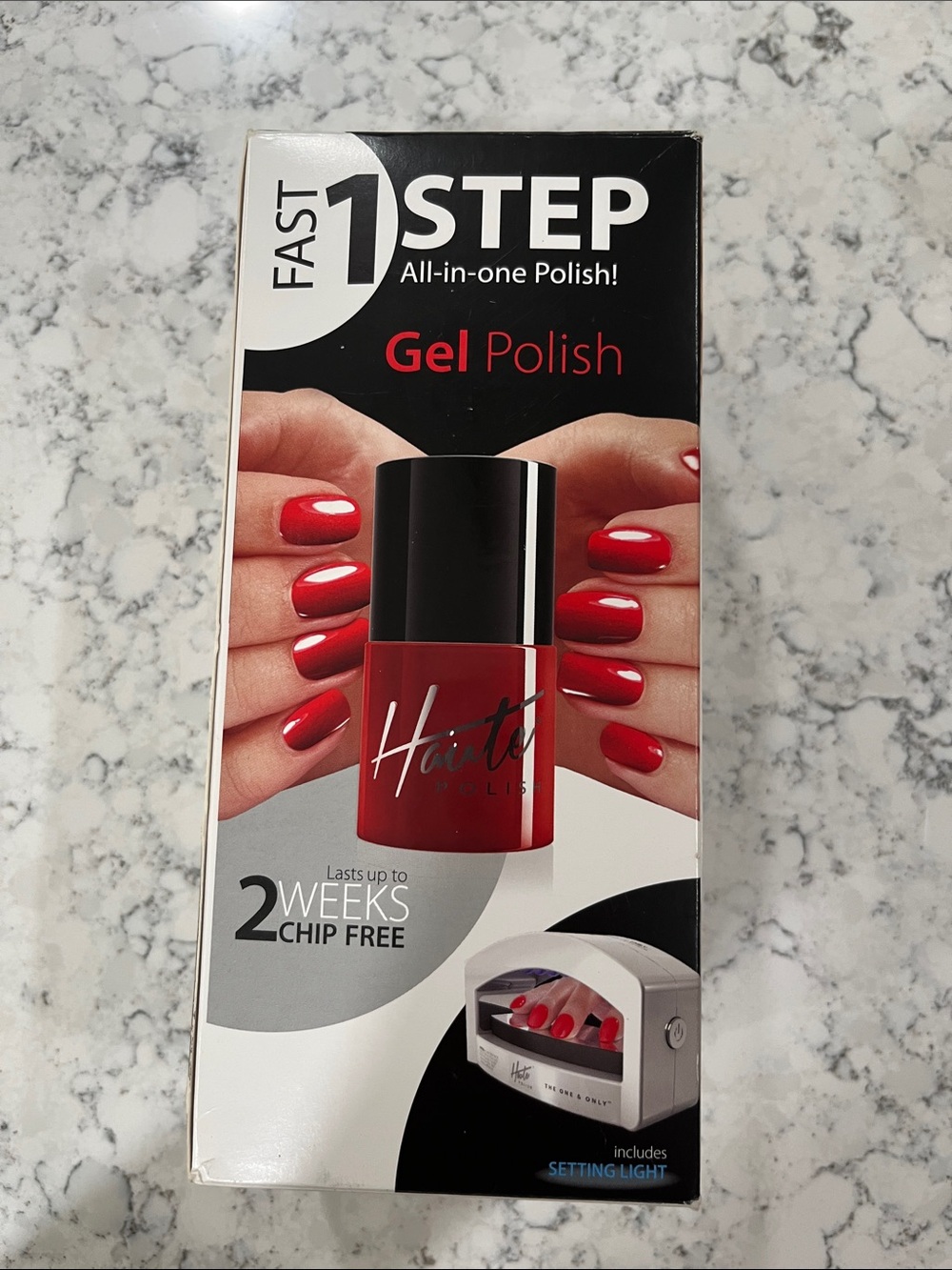 Fast 1-Step Gel Polish - Red